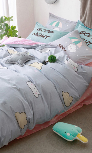 男女兒童小孩房學(xué)生宿舍床上用品