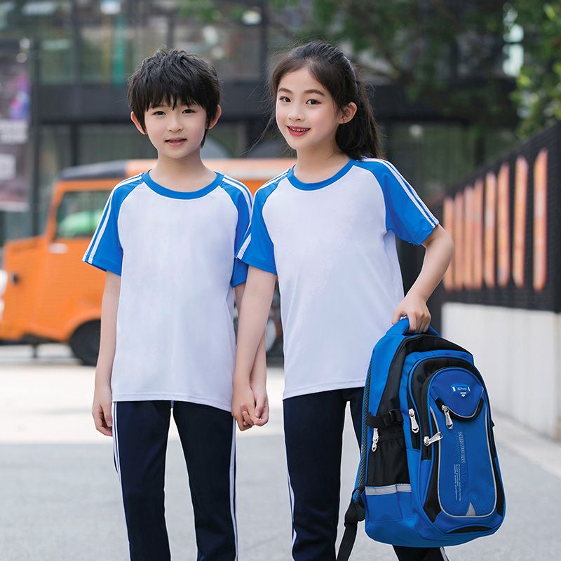 深圳小學(xué)夏款校服 軒洋服飾艾咪天使